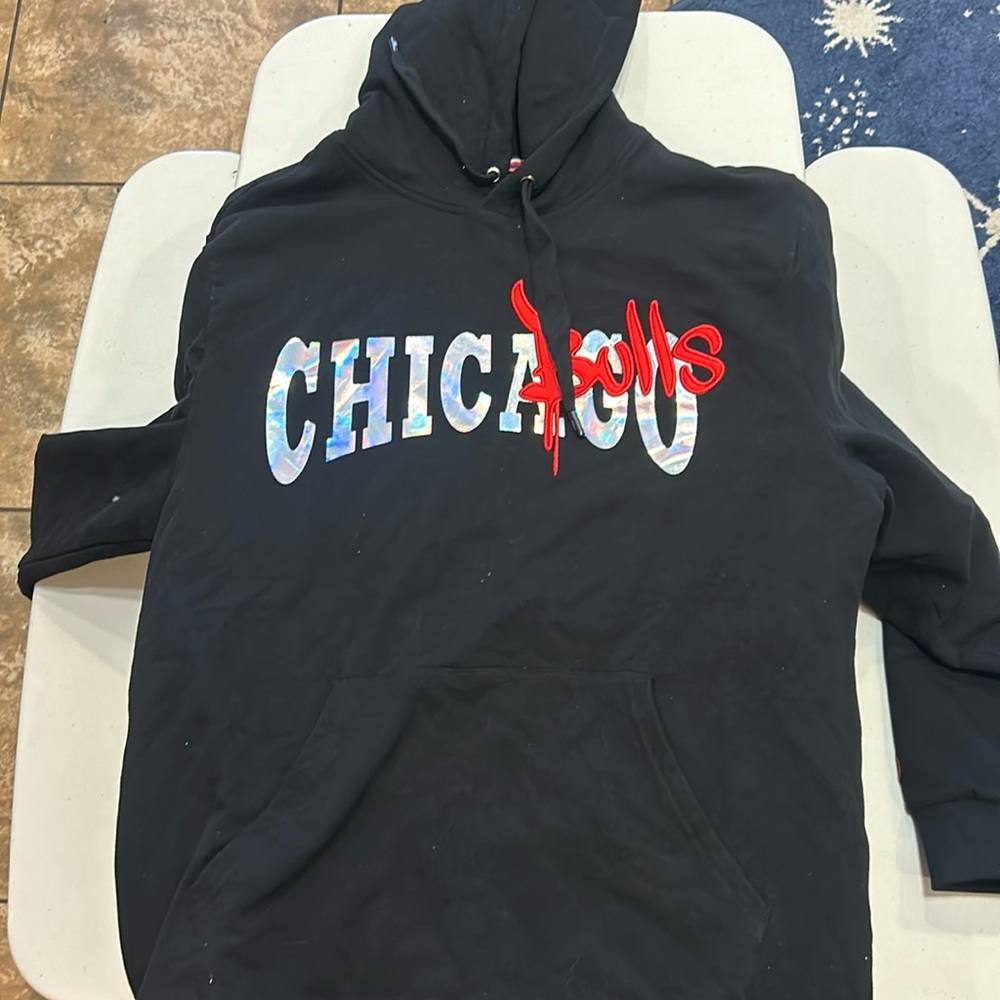 Black Chicago Bulls Jacket